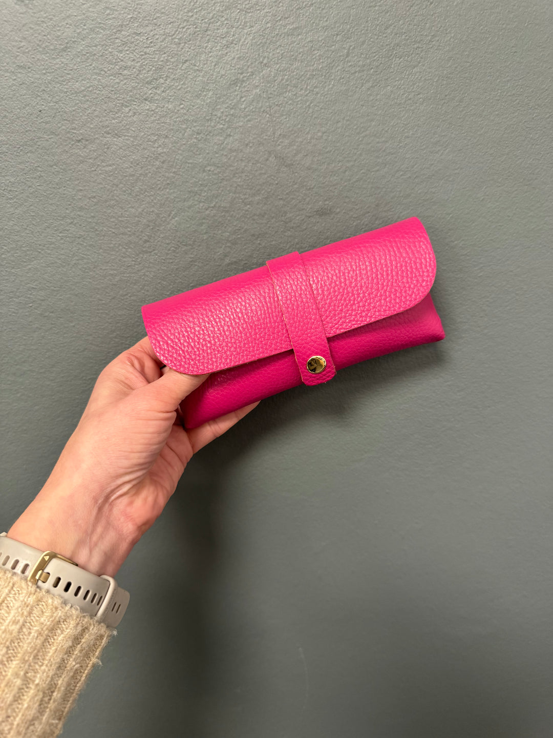 Leather Glasses Case - Various Colours