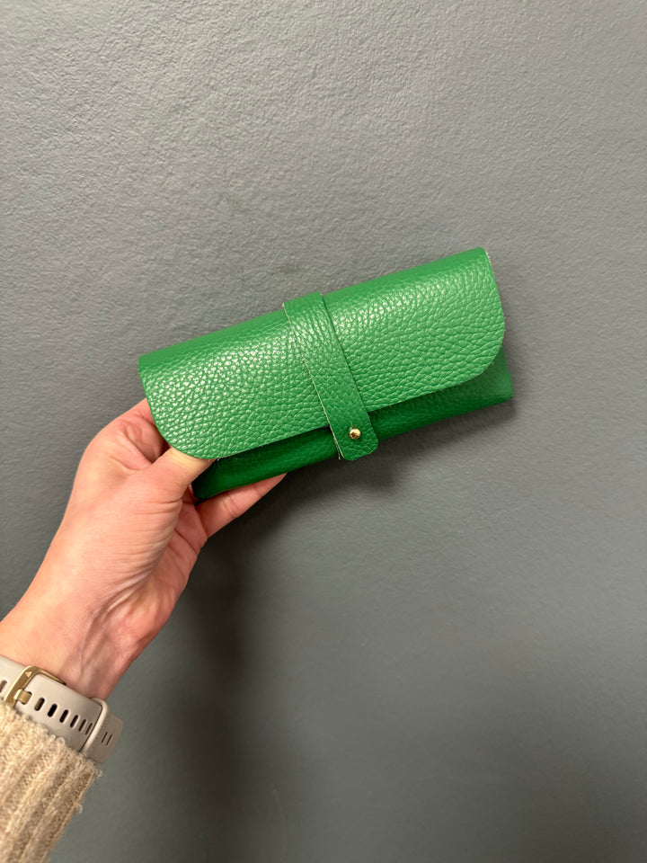 Leather Glasses Case - Various Colours