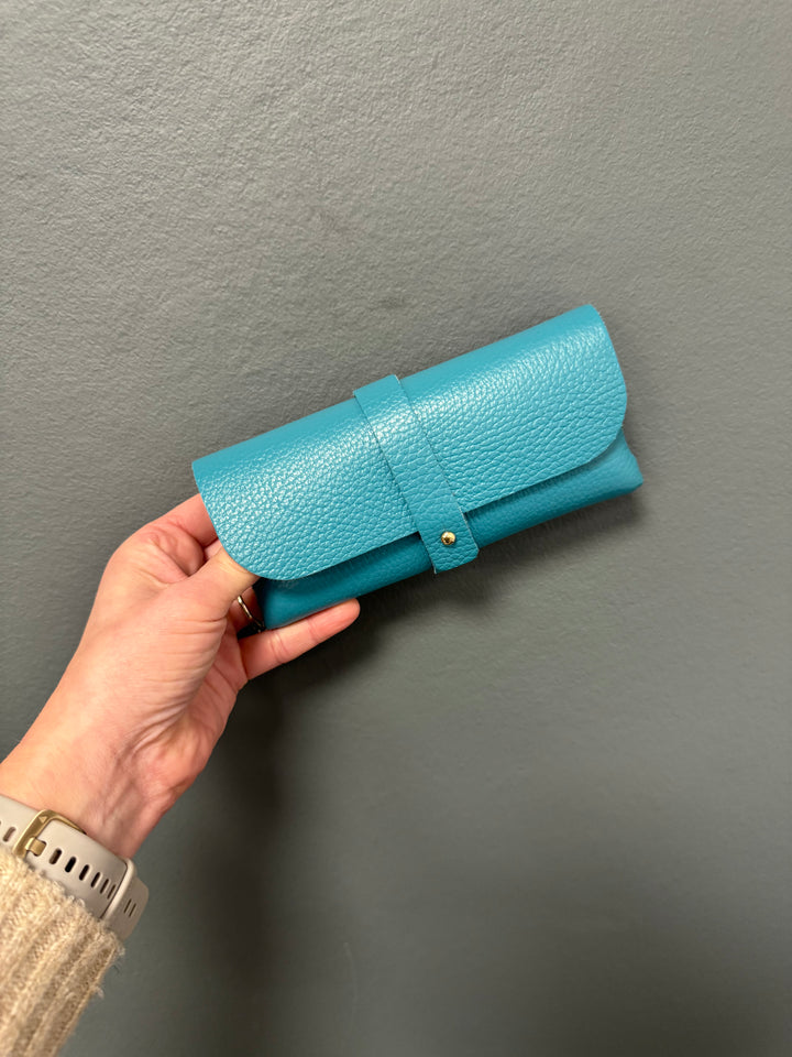 Leather Glasses Case - Various Colours