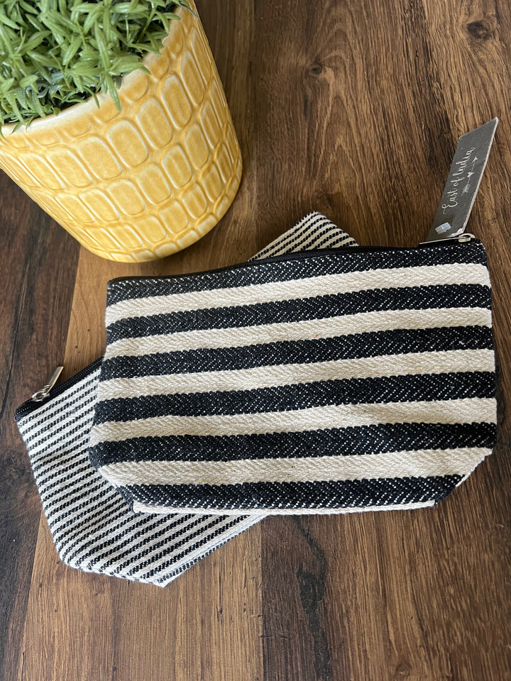 Cosmetic Bag - Fine Stripe