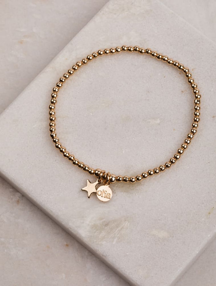 Cindy Star Bracelet - Gold Plated