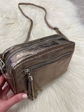 Load image into Gallery viewer, Leather Camera Bag - Bronze
