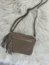 Load image into Gallery viewer, Leather Camera Bag - Taupe
