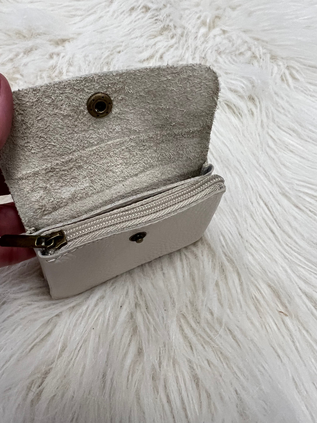Leather Coin Purse - Black