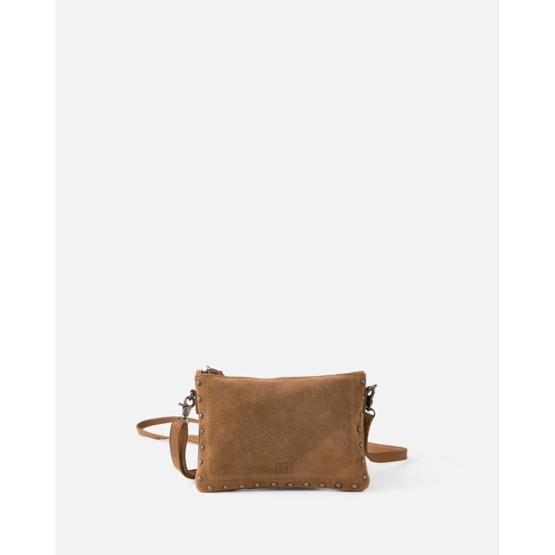 Perry Suede Bag - Taupe