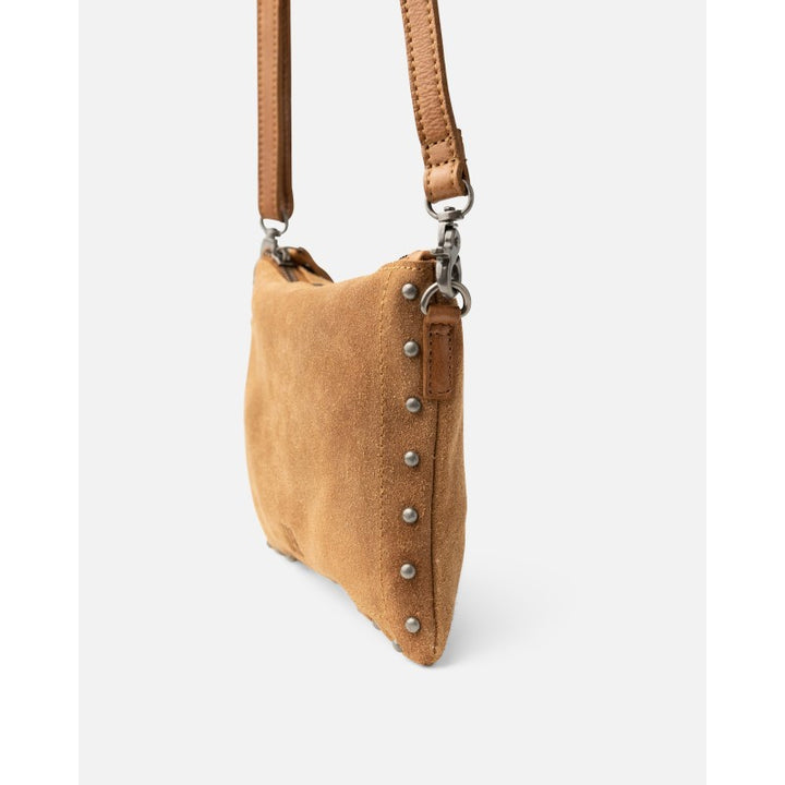 Perry Suede Bag - Taupe