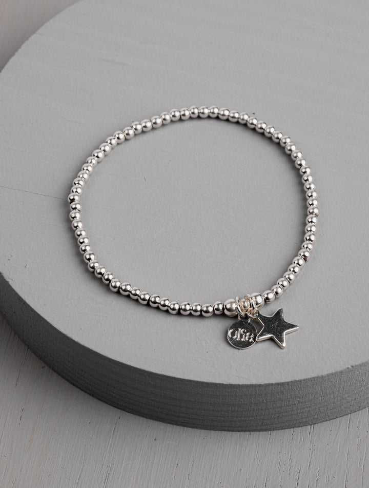 Cindy Star Bracelet - Silver Plated