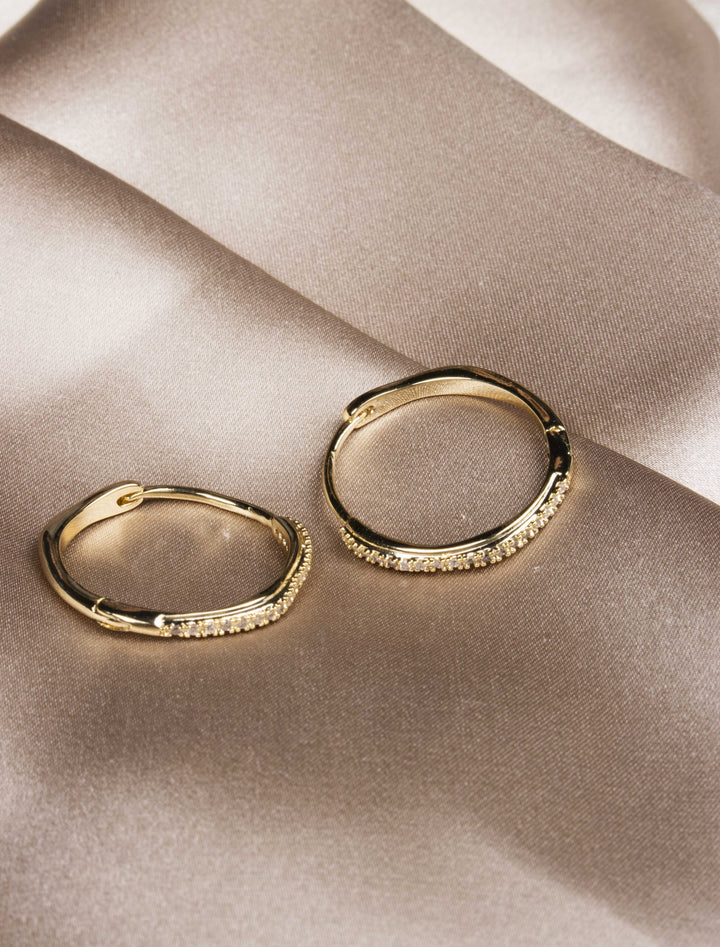Dory Medium Earrings - Gold Plated